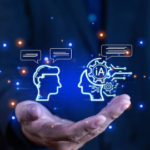 Artificial intelligence shaping the future through innovation and ethical responsibility.