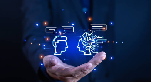 Artificial intelligence shaping the future through innovation and ethical responsibility.