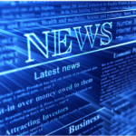 The transformation of news from print newspapers to digital and online platforms.