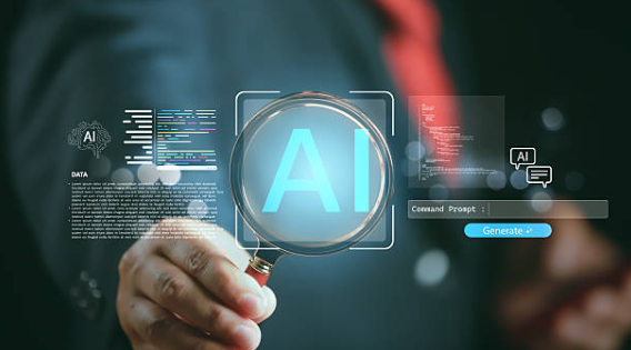 Conceptual image showing journalists using technology and critical thinking to verify digital news