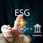 Conceptual image showing journalists balancing ethical responsibility while working on social media platforms