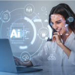 Illustration showing individuals critically analyzing digital media content on multiple online platforms