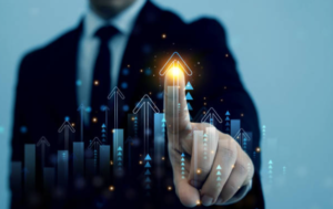 Professional planning long term goals with strategic growth mindset