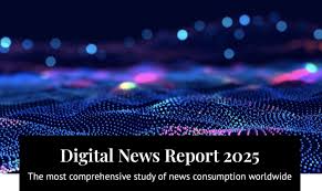 Illustration showing journalists working to restore public confidence in online news platforms